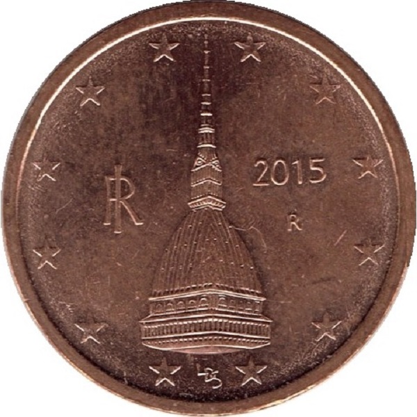 Италия 2 Евро цент