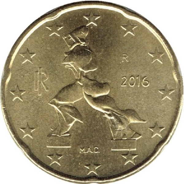 Италия 20 Евро цент