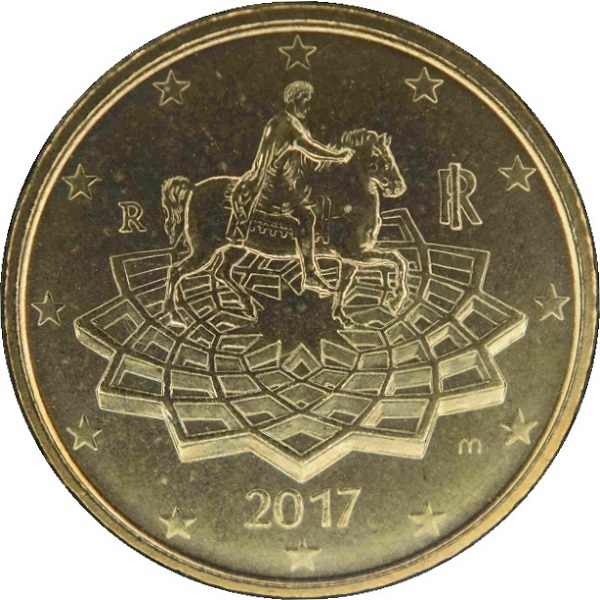 Италия 50 Евро цент