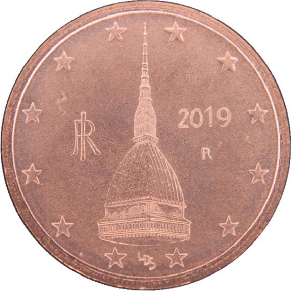 Италия 2 Евро цент