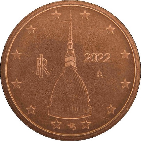 Италия 2 Евро цент