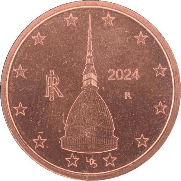 Италия 2 Евро цент