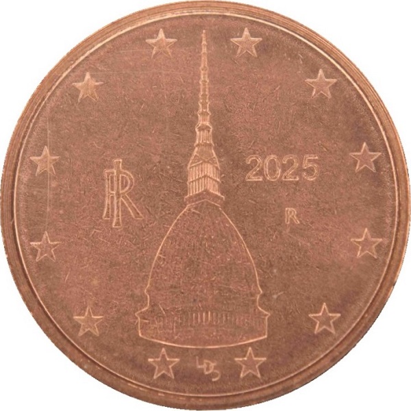 Италия 2 Евро цент