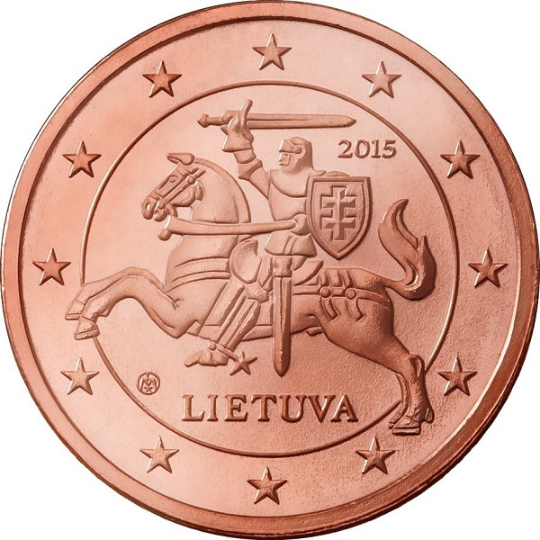Литва 2 Евро цент