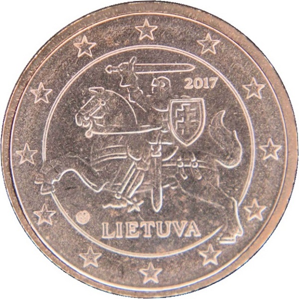 Литва 1 Евро цент