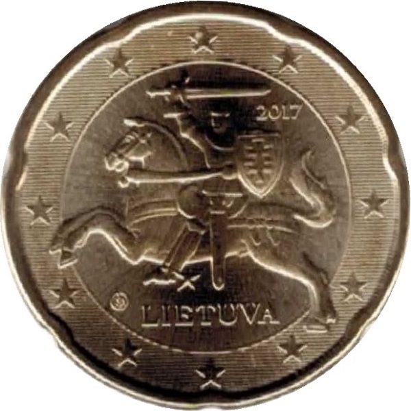 Литва 20 Евро цент