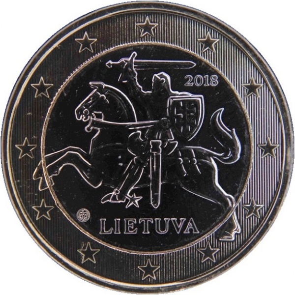 Литва 1 Евро