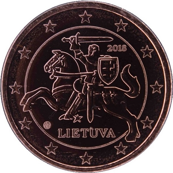 Литва 1 Евро цент