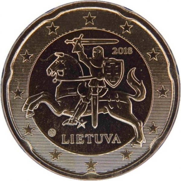 Литва 20 Евро цент