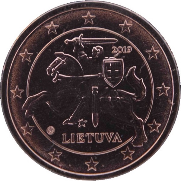 Литва 2 Евро цент