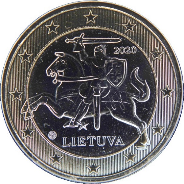 Литва 1 Евро