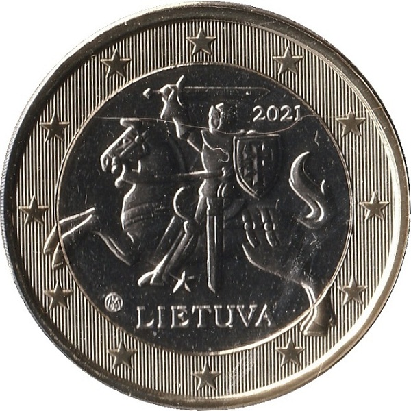 Литва 1 Евро