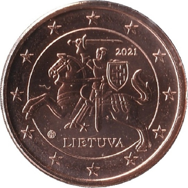 Литва 1 Евро цент