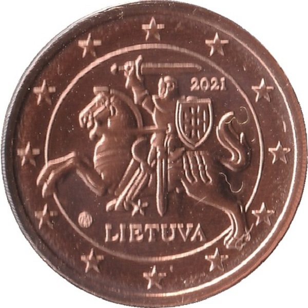 Литва 2 Евро цент