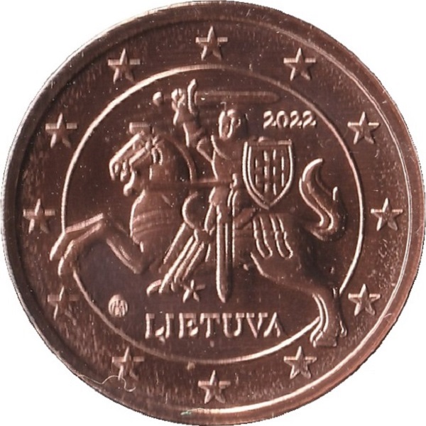 Литва 2 Евро цент