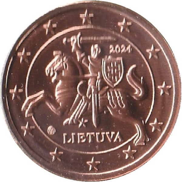 Литва 2 Евро цент