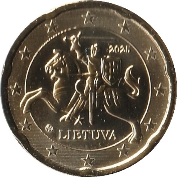 Литва 20 Евро цент