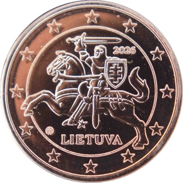 Литва 1 Евро цент