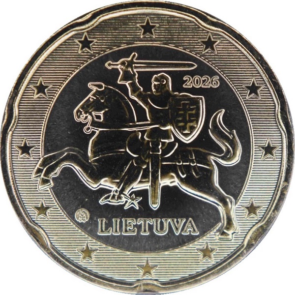 Литва 20 Евро цент