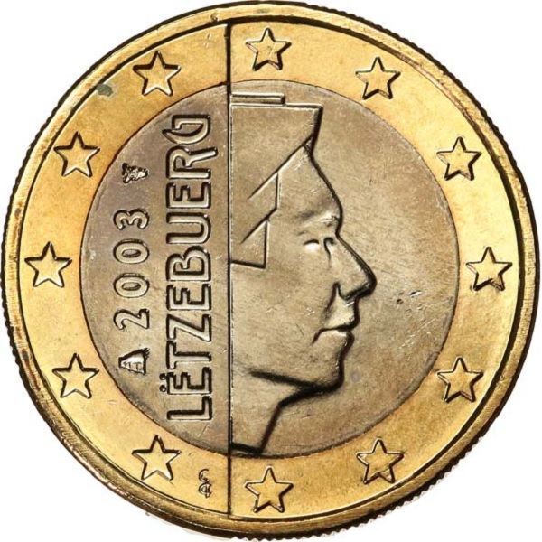 Люксембург 1 Евро