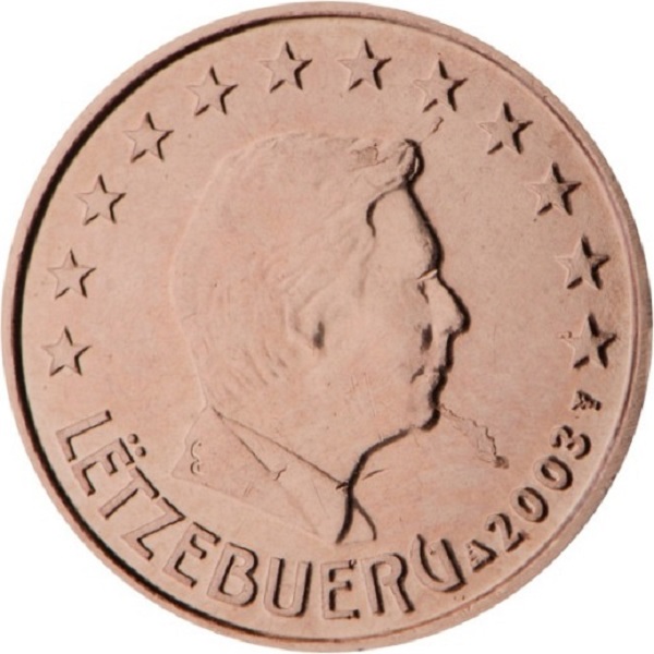 Люксембург 1 Евро цент