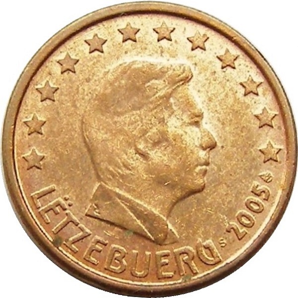 Люксембург 1 Евро цент