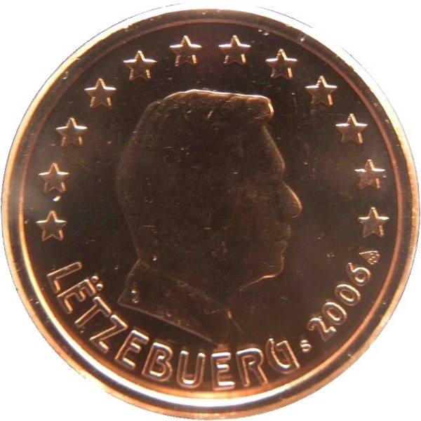 Люксембург 1 Евро цент