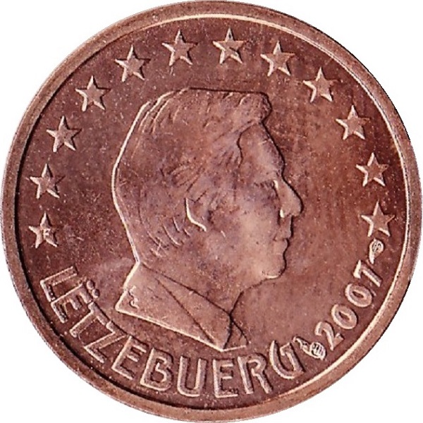Люксембург 2 Евро цент