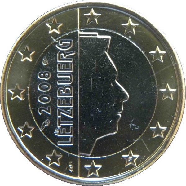 Люксембург 1 Евро