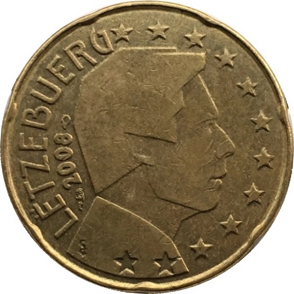 Люксембург 20 Евро цент