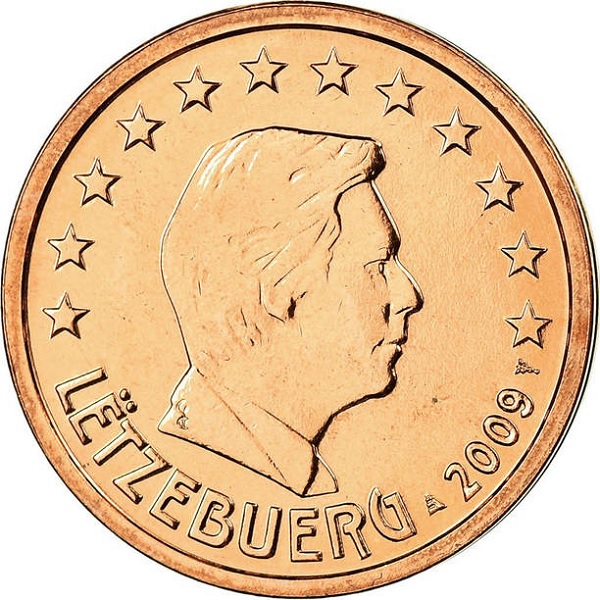 Люксембург 2 Евро цент