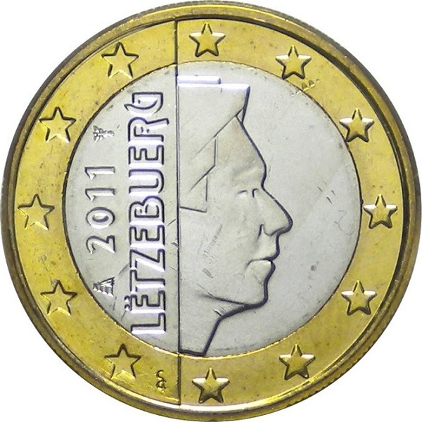 Люксембург 1 Евро