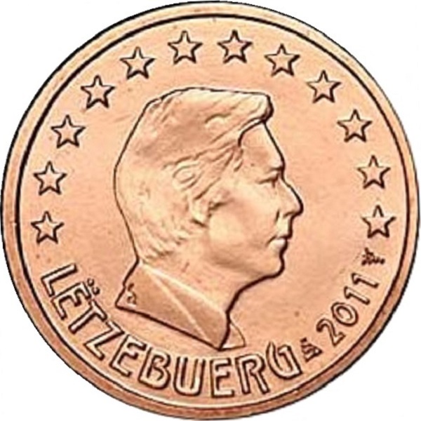 Люксембург 1 Евро цент