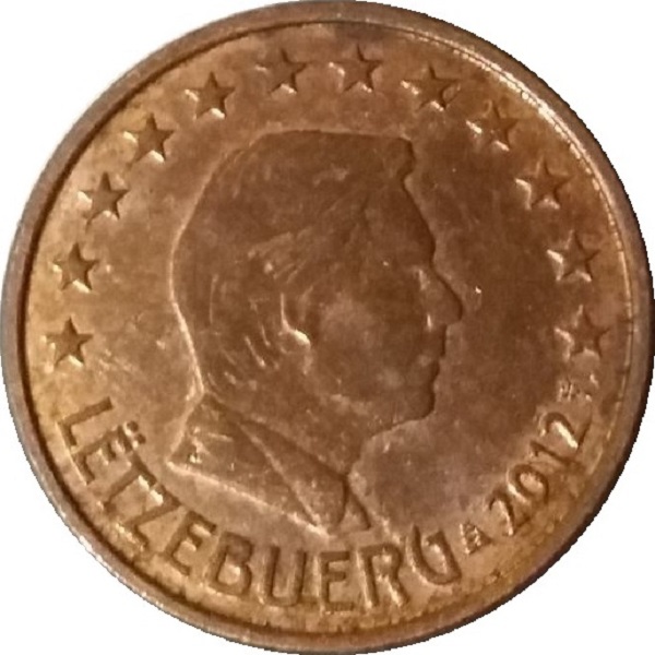 Люксембург 1 Евро цент