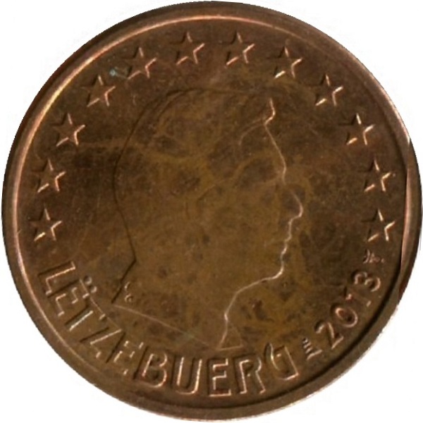 Люксембург 1 Евро цент