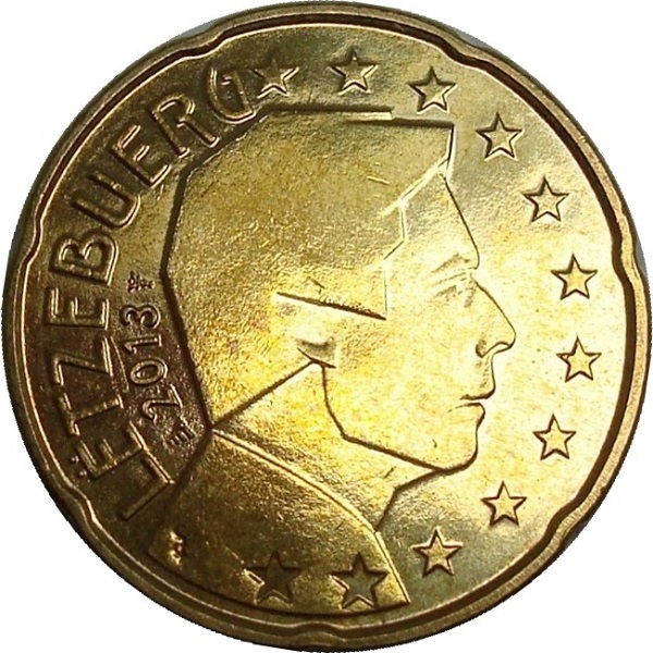 Люксембург 20 Евро цент
