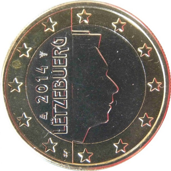 Люксембург 1 Евро