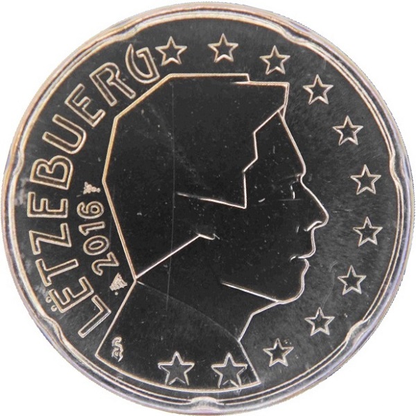 Люксембург 20 Евро цент