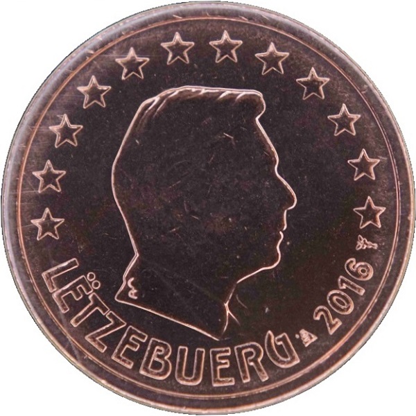 Люксембург 2 Евро цент