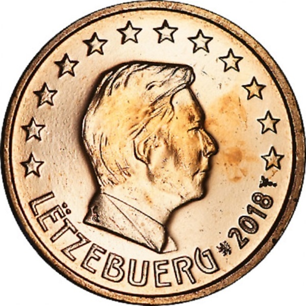 Люксембург 1 Евро цент