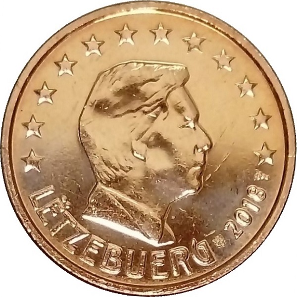 Люксембург 2 Евро цент