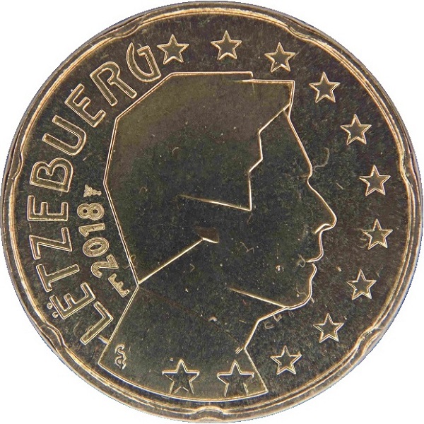 Люксембург 20 Евро цент