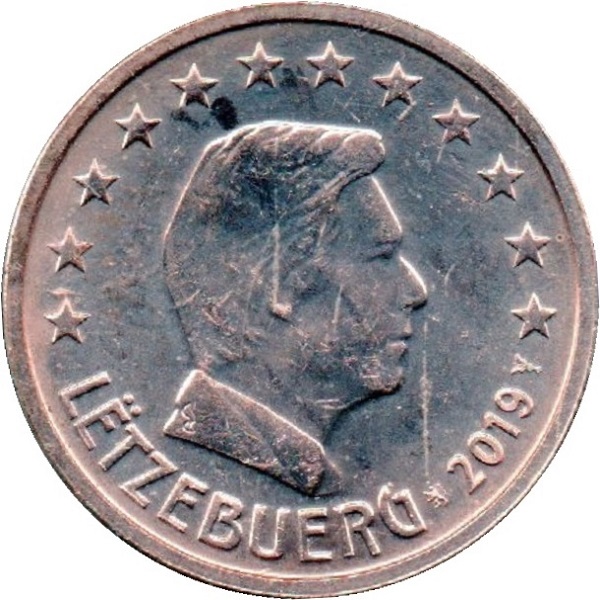 Люксембург 2 Евро цент
