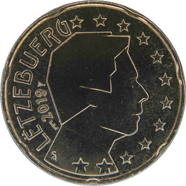 Люксембург 20 Евро цент