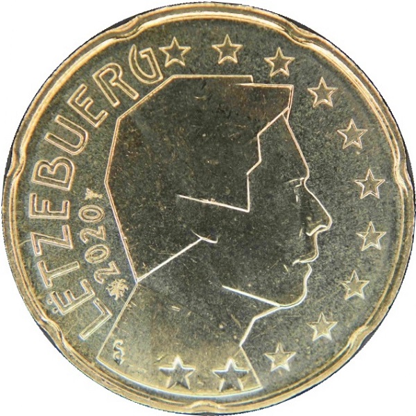 Люксембург 20 Евро цент