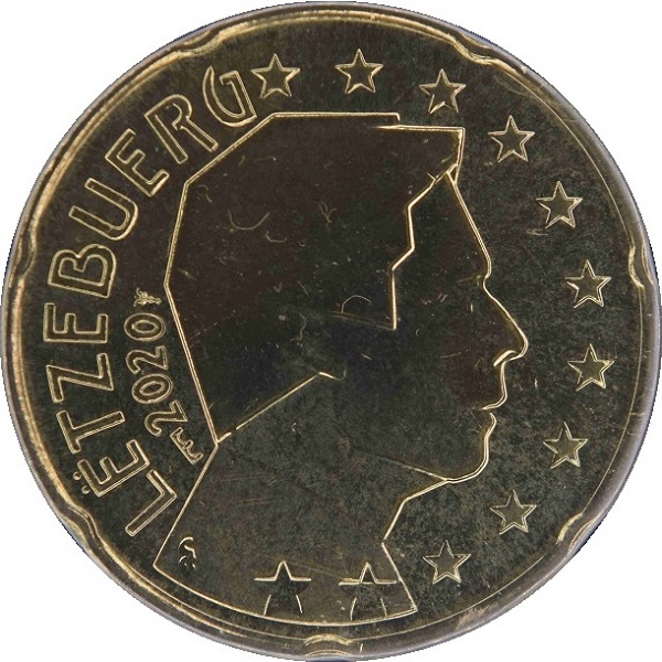 Люксембург 20 Евро цент