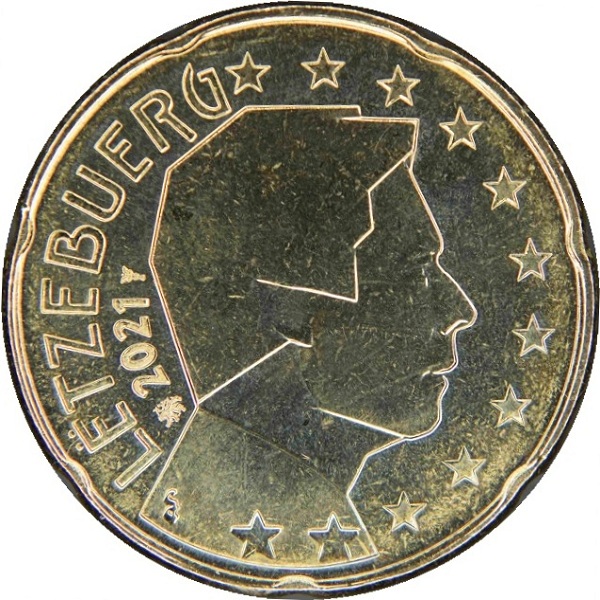 Люксембург 20 Евро цент