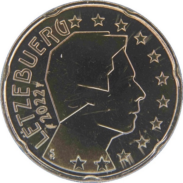 Люксембург 20 Евро цент