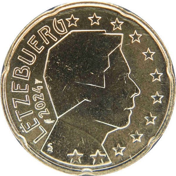 Люксембург 20 Евро цент