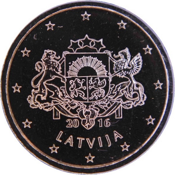 Латвия 10 Евро цент